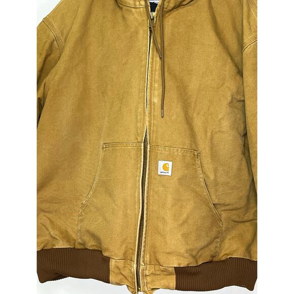 Carhartt Men’s 3XL Tan Detroit Quilted Zip Jacket 125 Year Anniversary 274622 - Picture 8 of 8